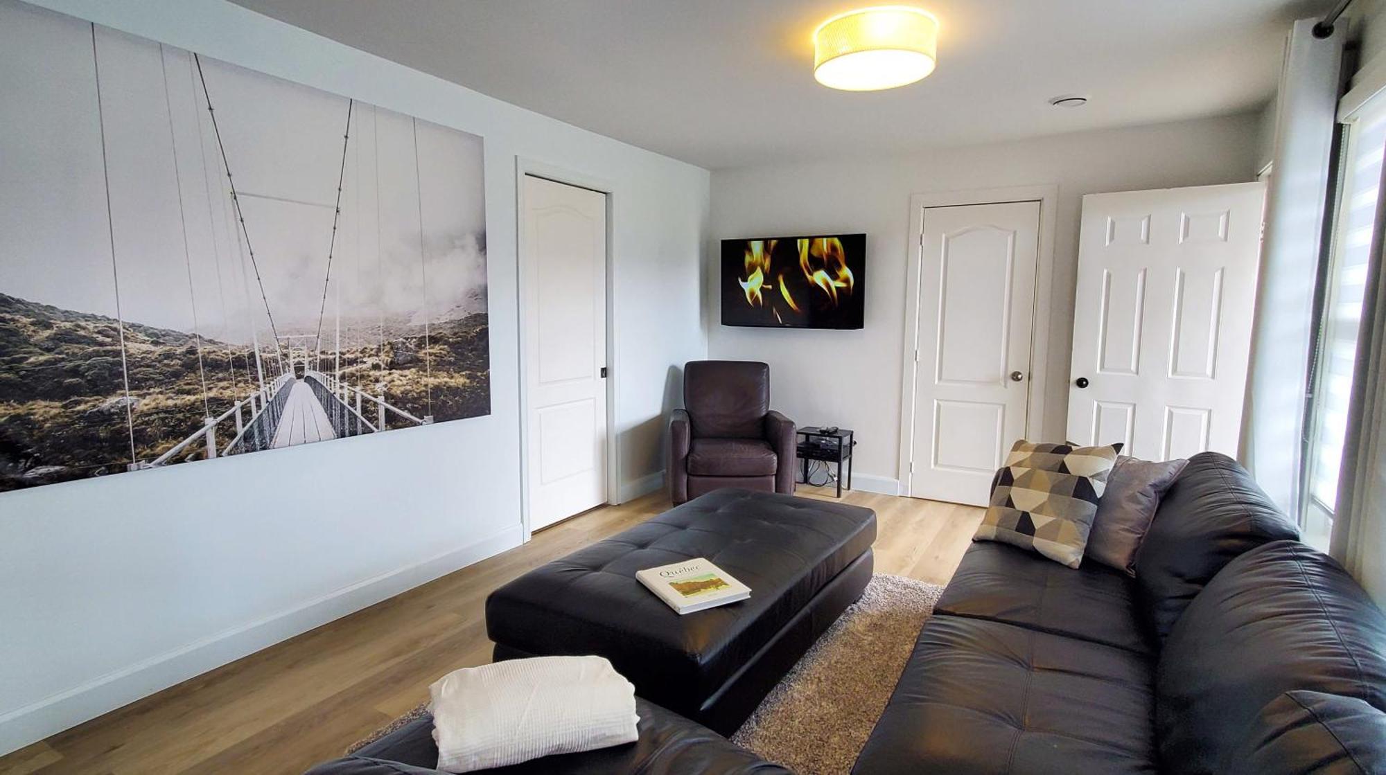 Sainte-Anne-de-Beaupré Lofts Fleuve Et Montagnes汽车旅馆 外观 照片