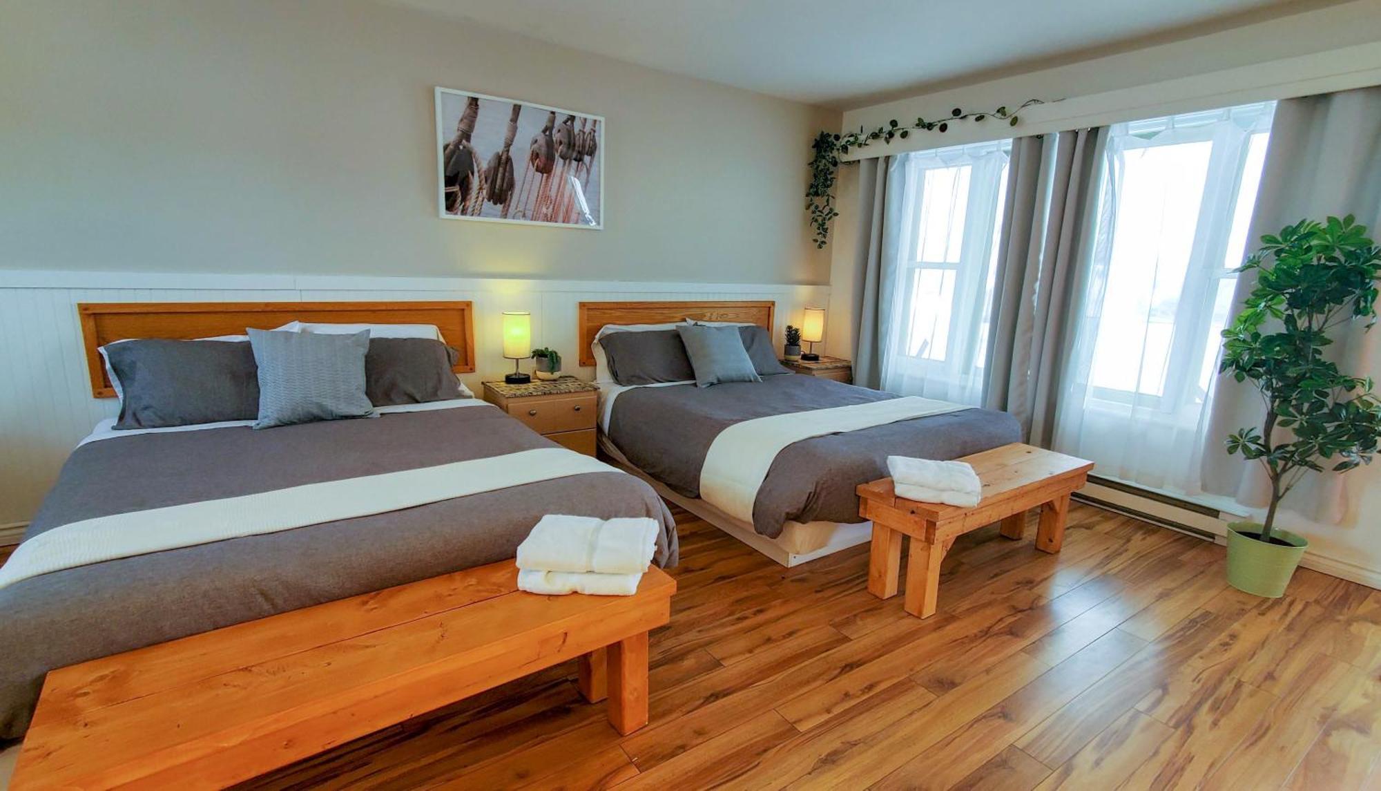 Sainte-Anne-de-Beaupré Lofts Fleuve Et Montagnes汽车旅馆 外观 照片